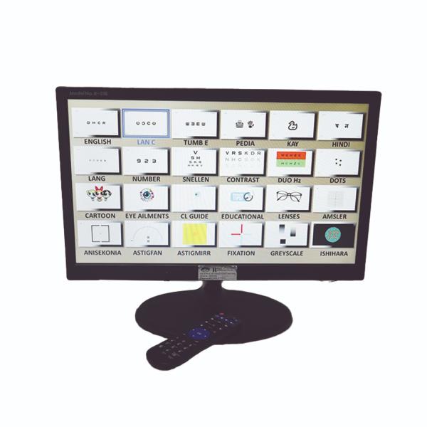 LED Vision Chart (20 Inch) R-018