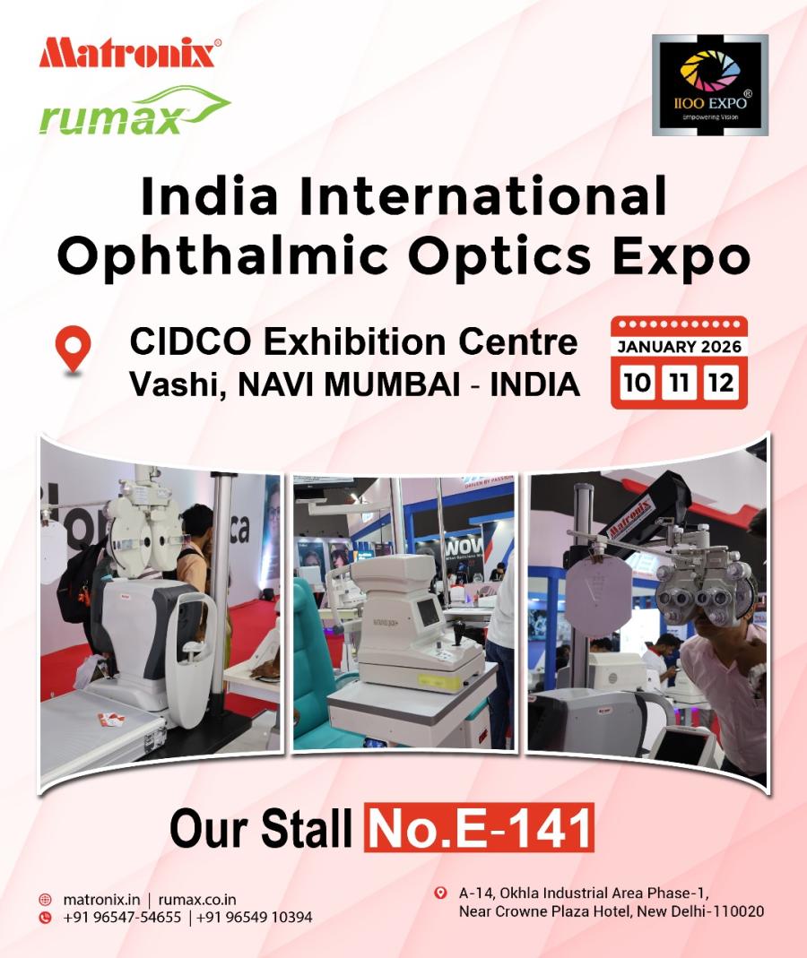 Matronix at India International Ophthalmic Optics Expo 2026