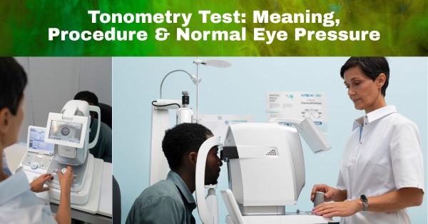 Tonometry Test: Meaning, Procedure & Normal Eye Pressure